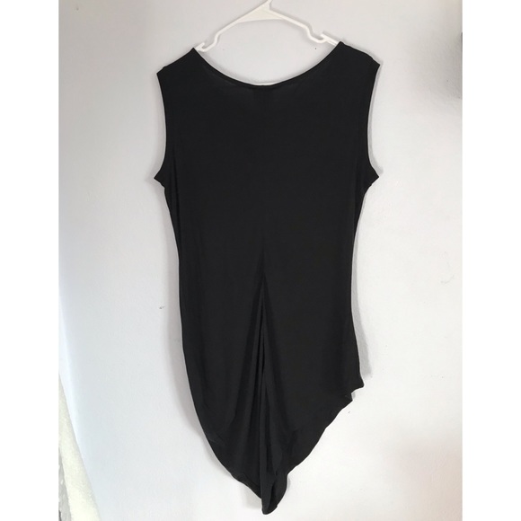 Mossimo L black asymmetrical tank - Picture 2 of 5